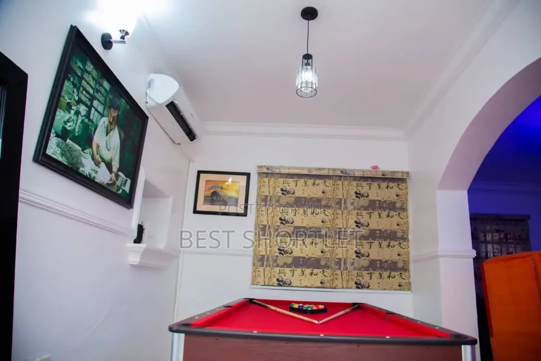 3 Bedroom With SNOOKER TABLE in Wuse 2