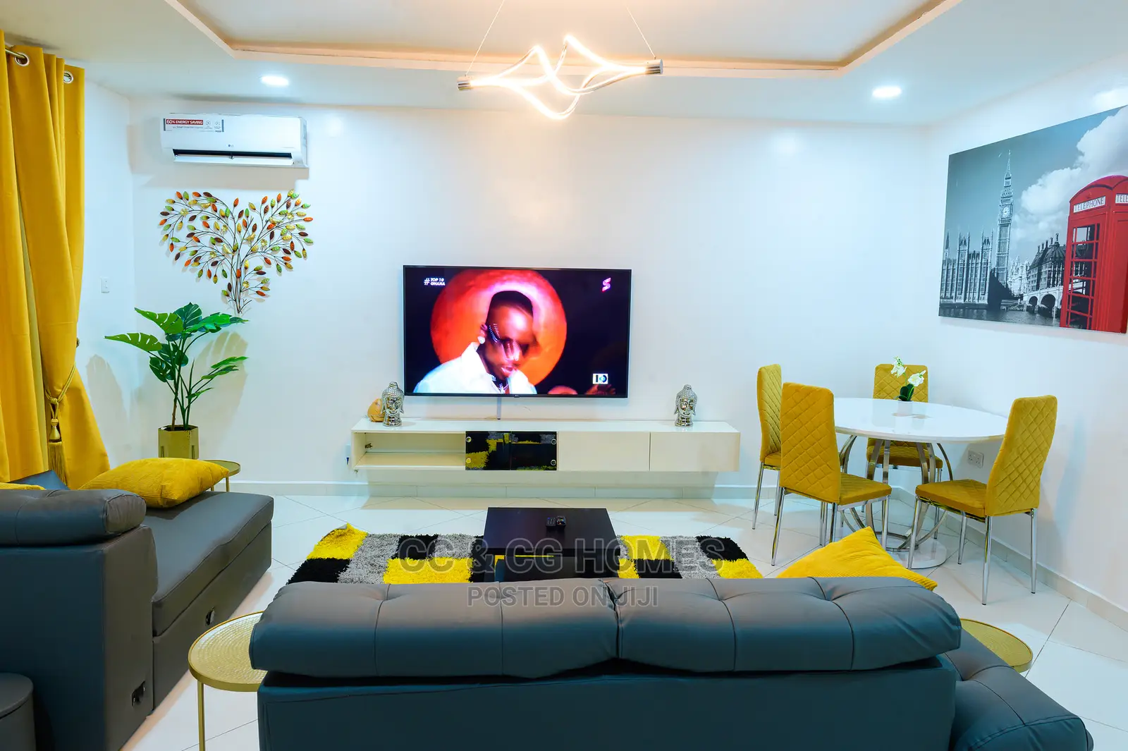 Furnished 4 Bedrooms Apartment in Life Camp