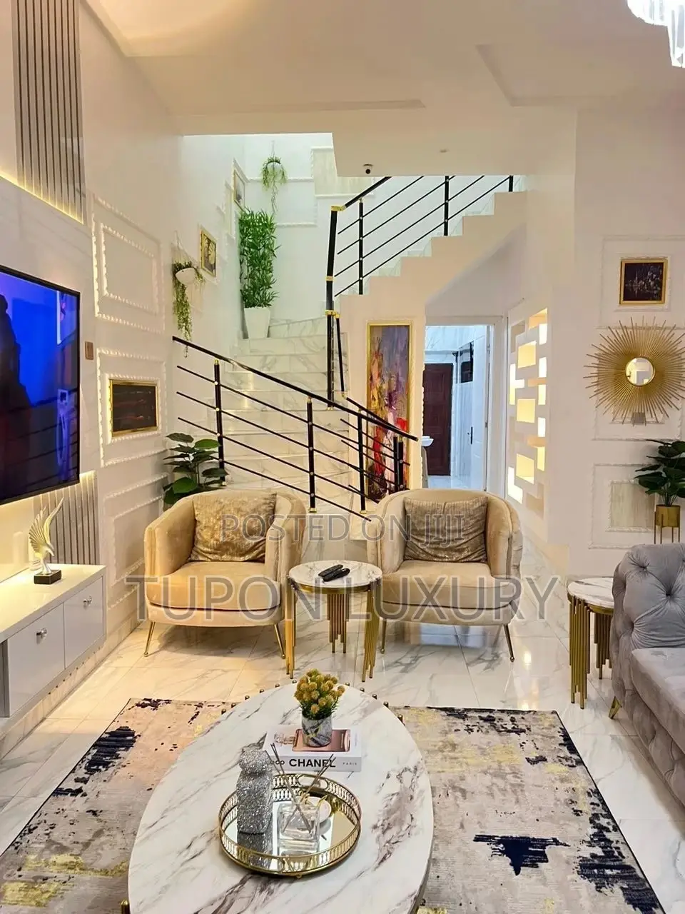Luxury 4 Bedroom Duplex in Chevron in Lekki Phase 1
