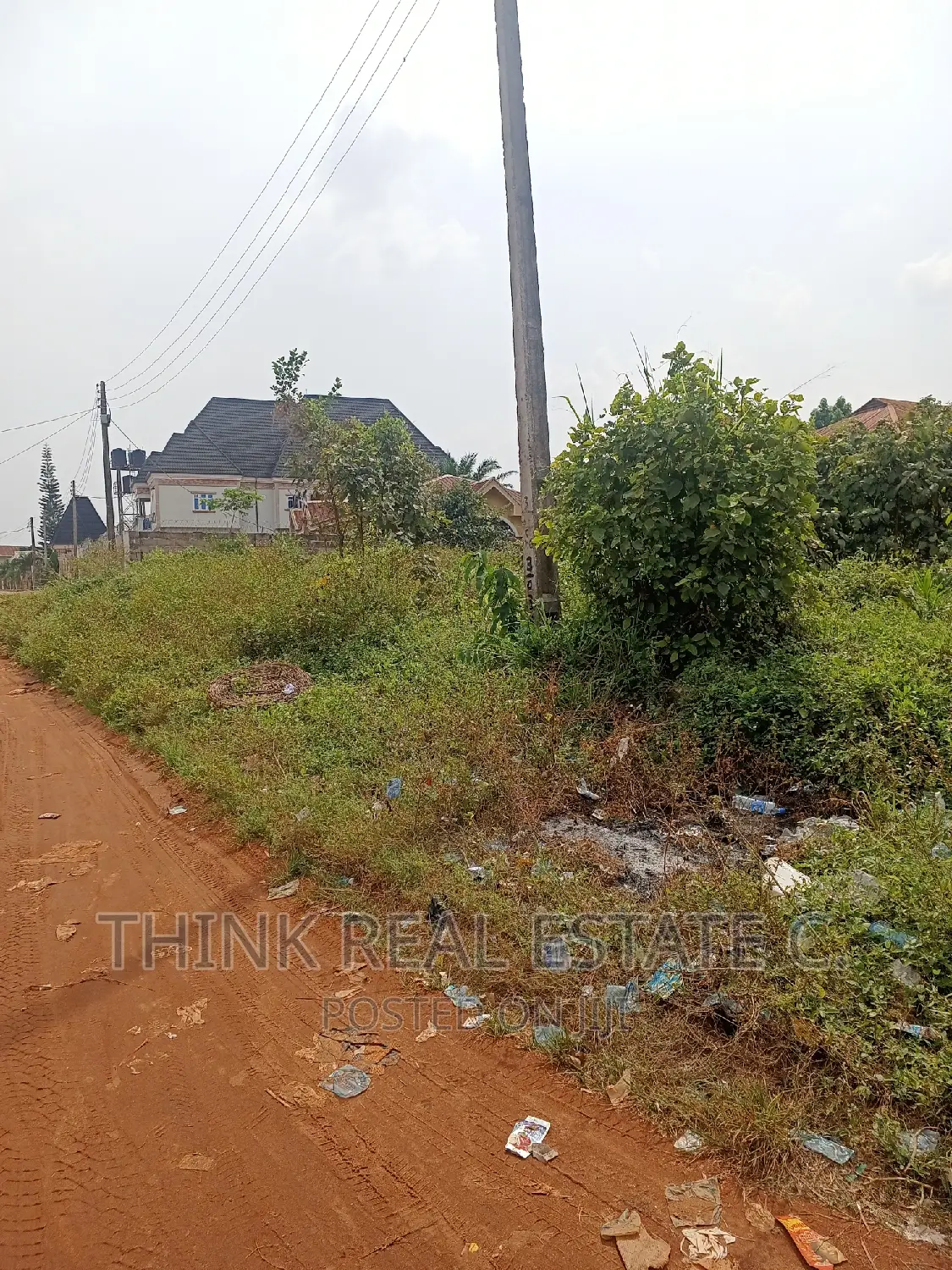 55/100 Land at MTN Mast,Gra(Corner Piece) for 35m Negotiable in Benin City