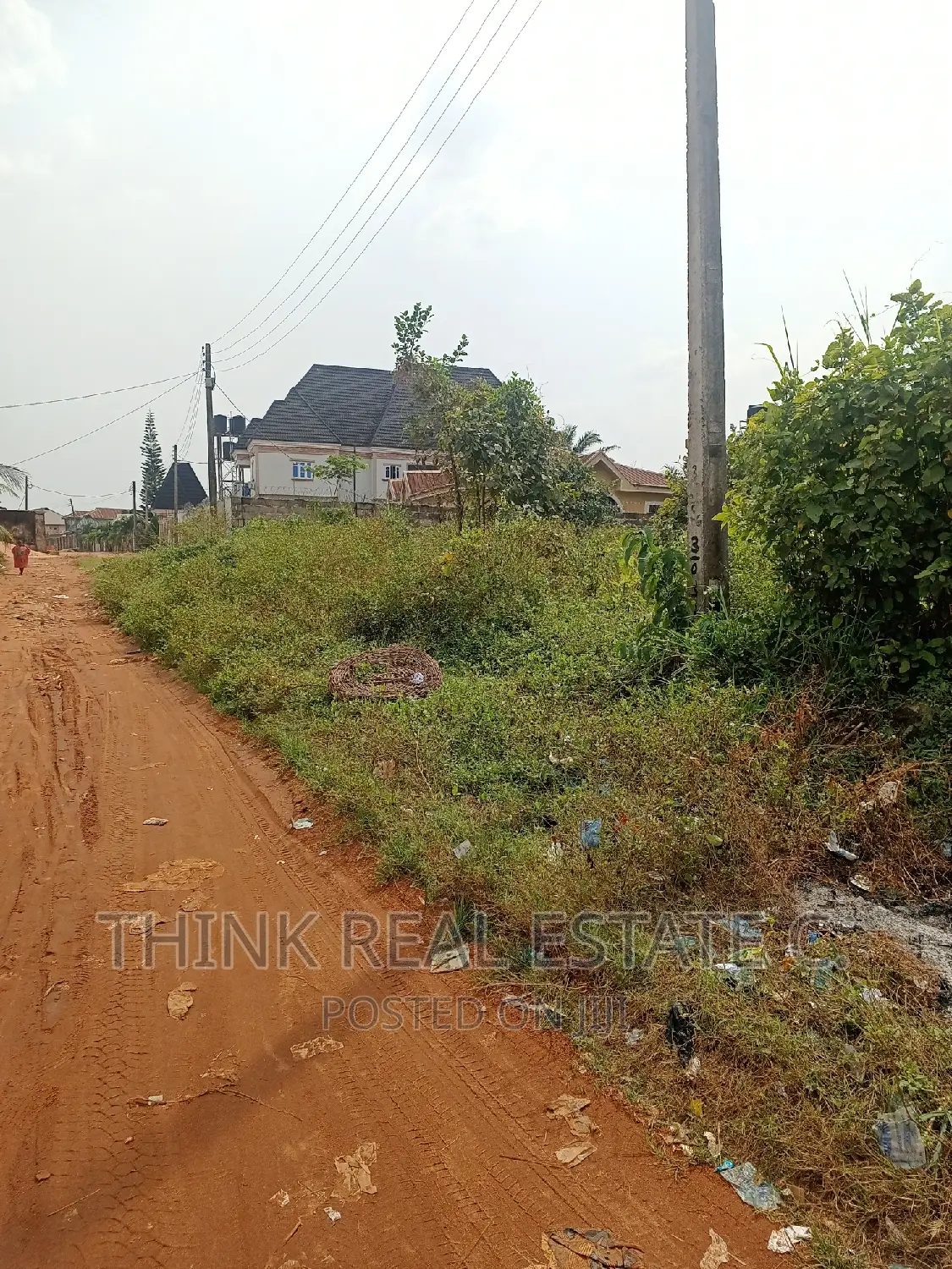 55/100 Land at MTN Mast,Gra(Corner Piece) for 35m Negotiable in Benin City