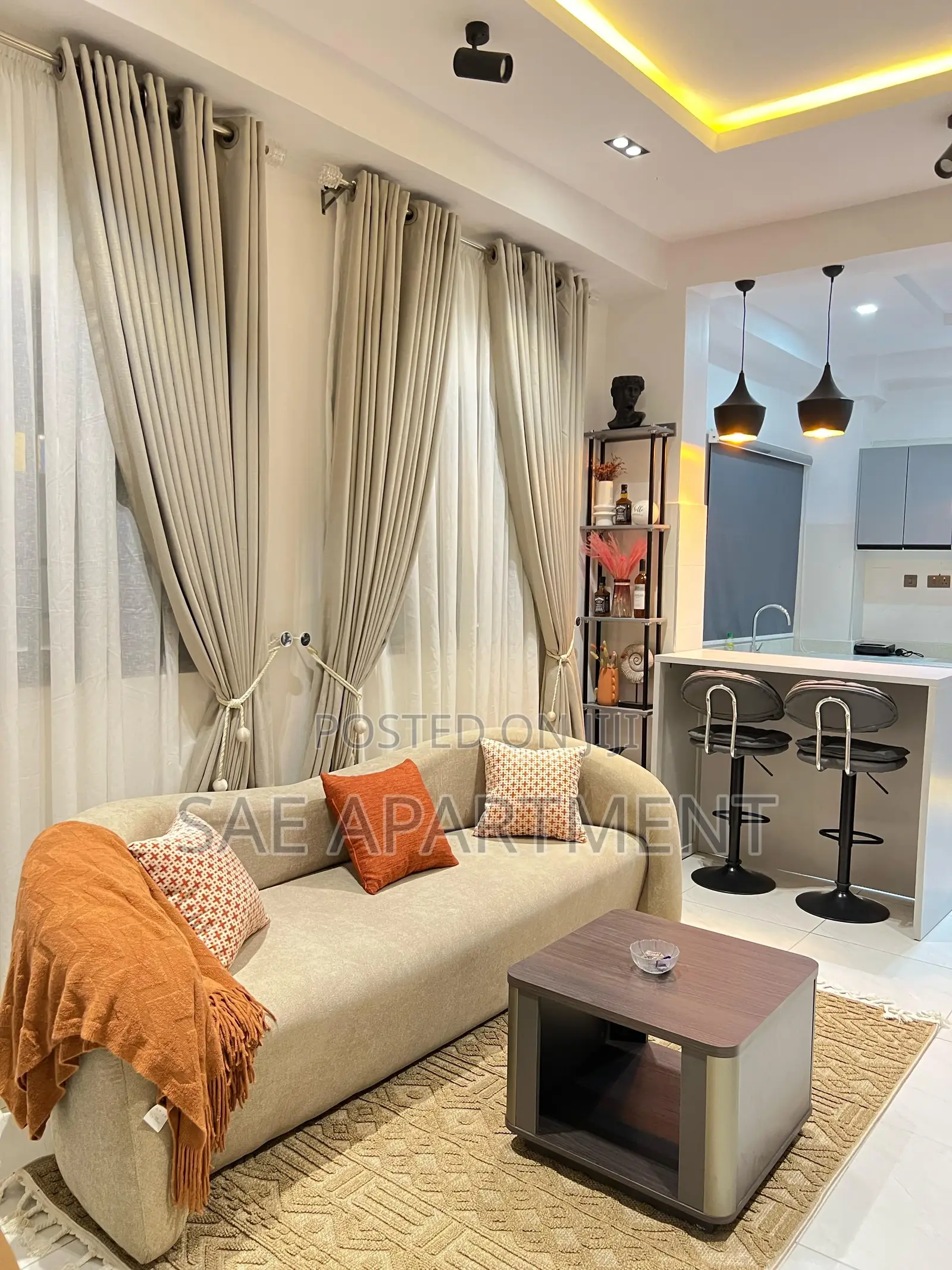 Luxe View One Bedroom Apartment, Ikate Lekki Lagos in Ikate