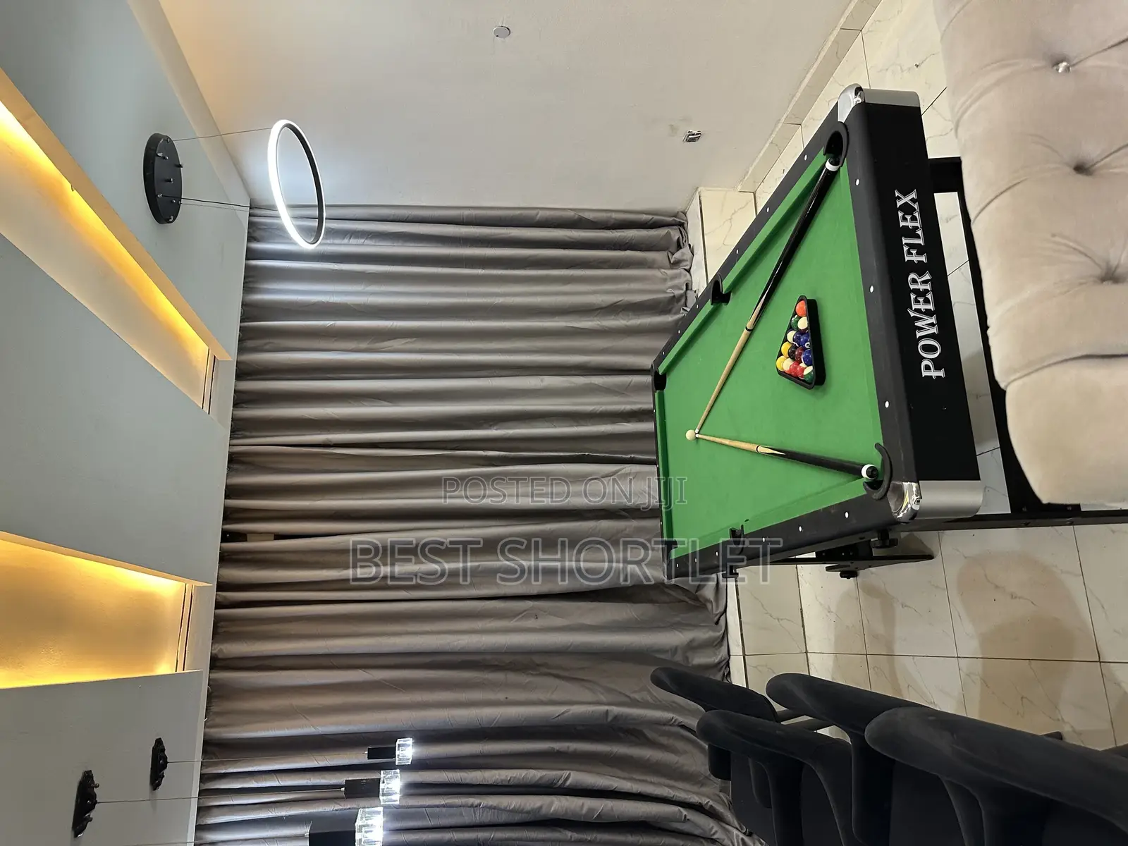 2 Bedroom Detached Duplex,Ps5,Swimming Pool,Snooker,Tennis in Wuse 2