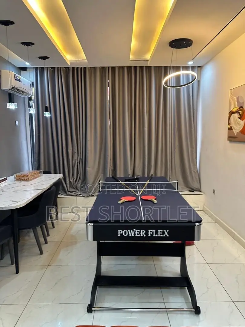 Luxury 1 Bedroom Duplex PS5, Private Swimming Pool,Snooker in Wuse 2