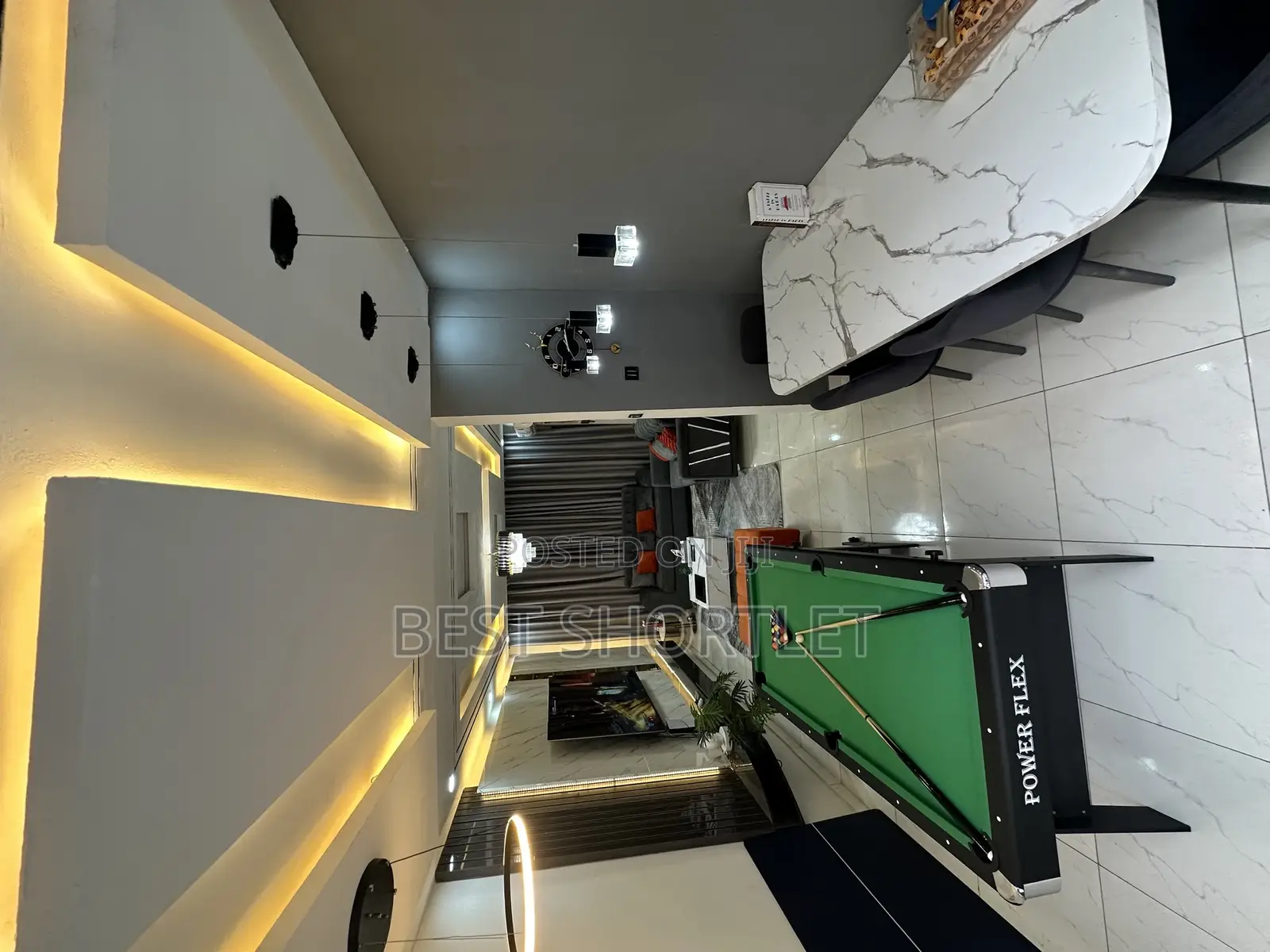 Luxury 1 Bedroom Duplex PS5, Private Swimming Pool,Snooker in Wuse 2