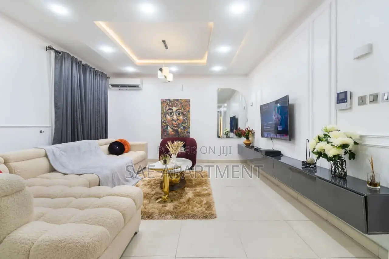 Newly Furnished Three Bedroom Apartment, Ikate Lekki Lagos in Ikate