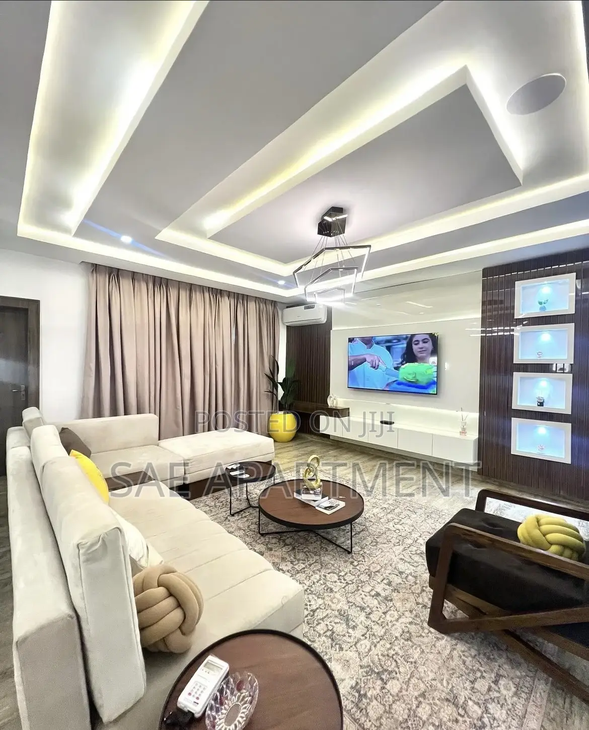 Beautiful Three Bedroom Apartment, Wuye Abuja in Wuye
