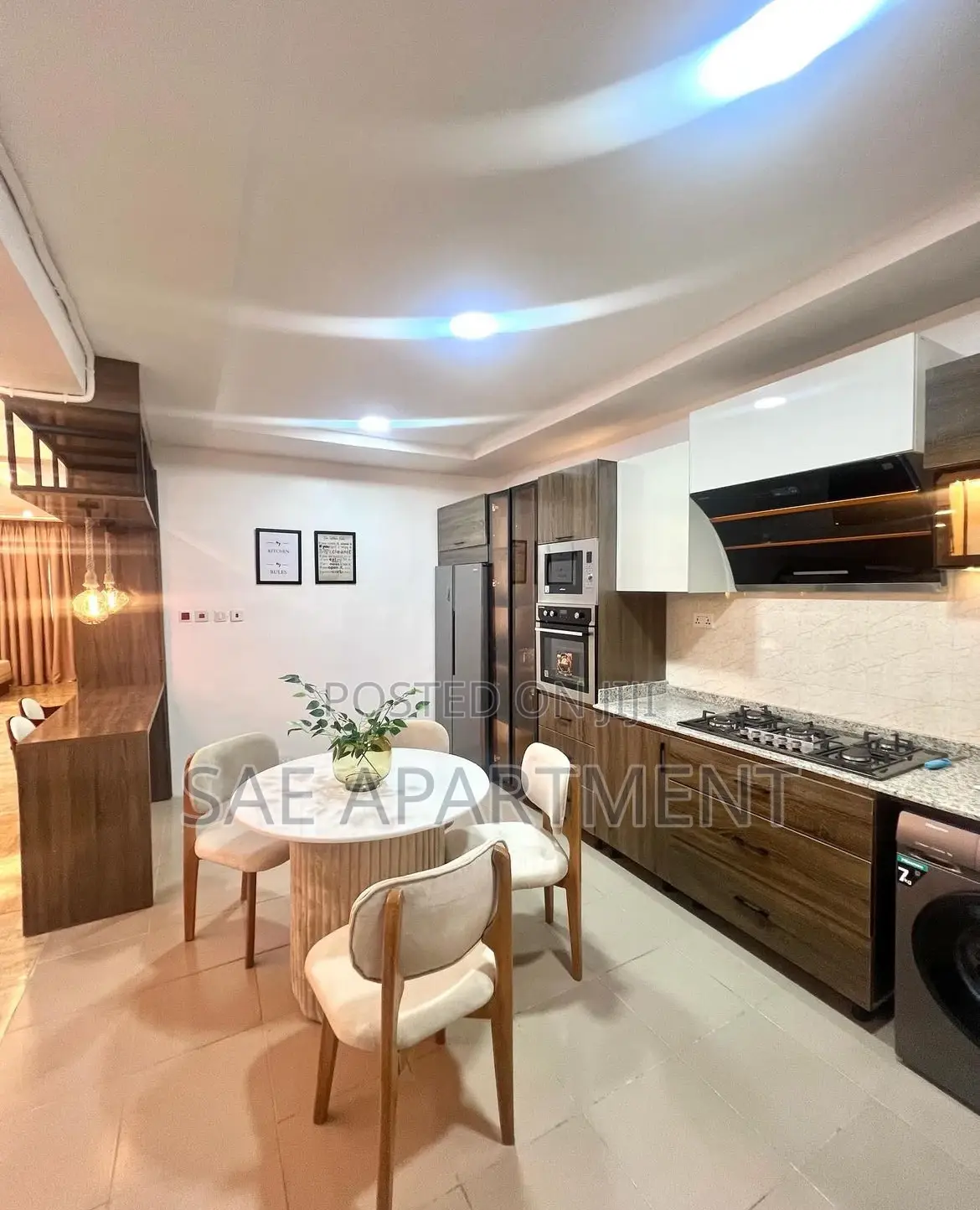 Beautiful Three Bedroom Apartment, Wuye Abuja in Wuye