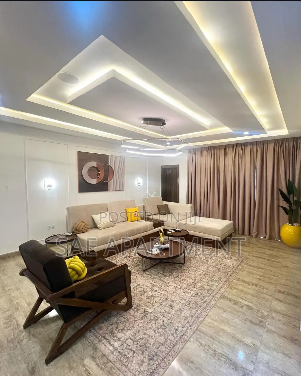 Beautiful Three Bedroom Apartment, Wuye Abuja in Wuye