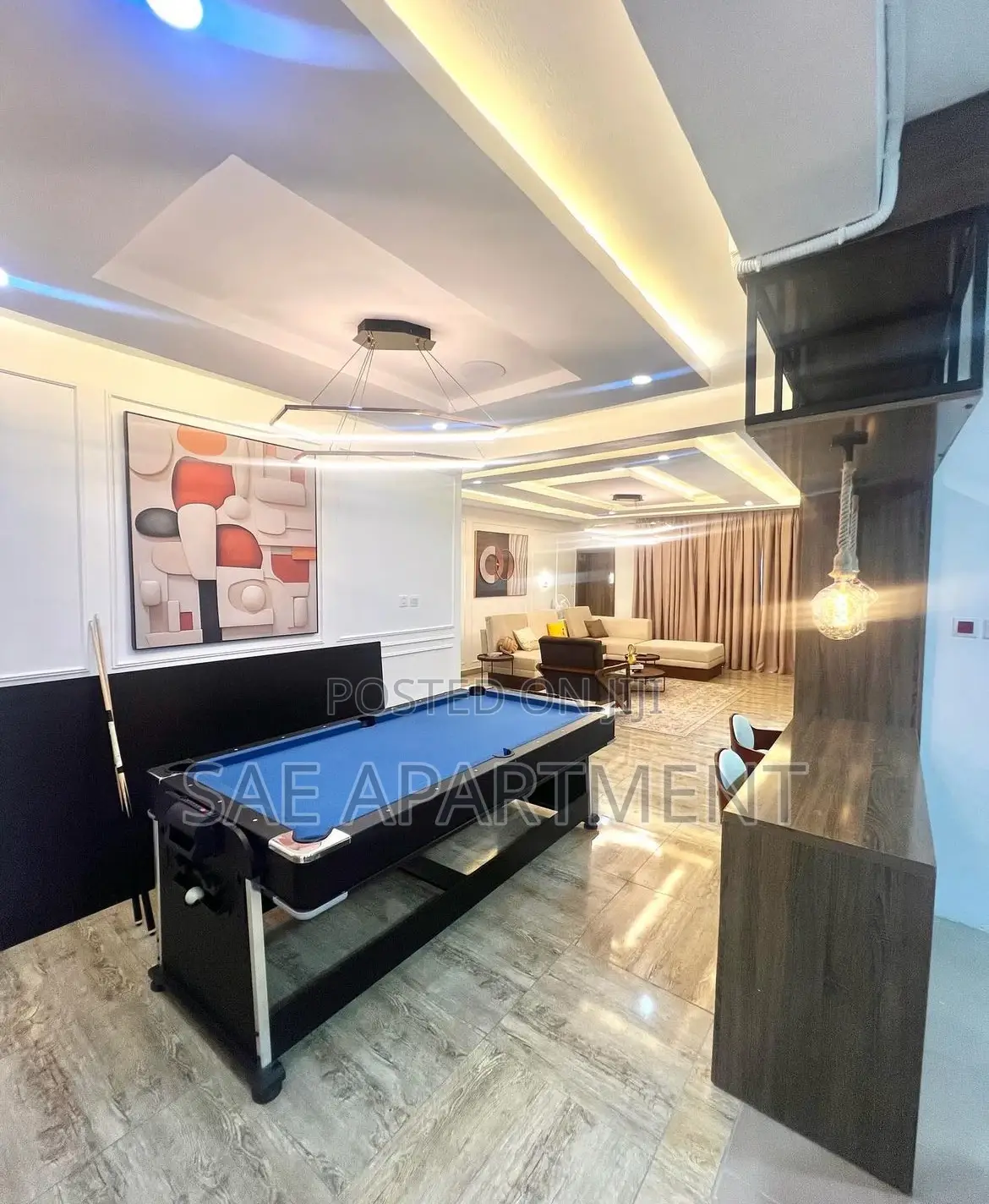 Beautiful Three Bedroom Apartment, Wuye Abuja in Wuye