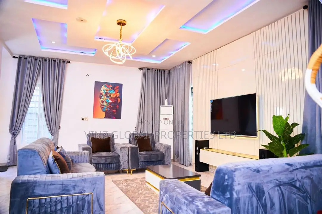 Exquisite 4 Bedroom Fully Detached Duplex Apartment(Movies Party) in Ajah