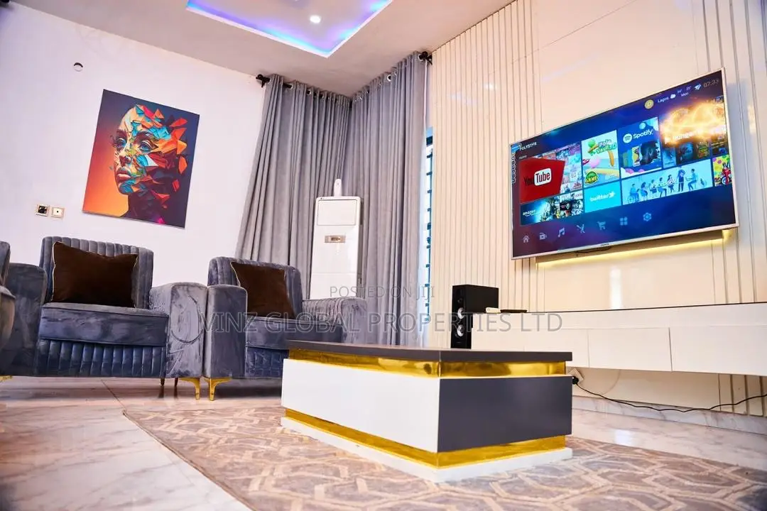 Exquisite 4 Bedroom Fully Detached Duplex Apartment(Movies Party) in Ajah