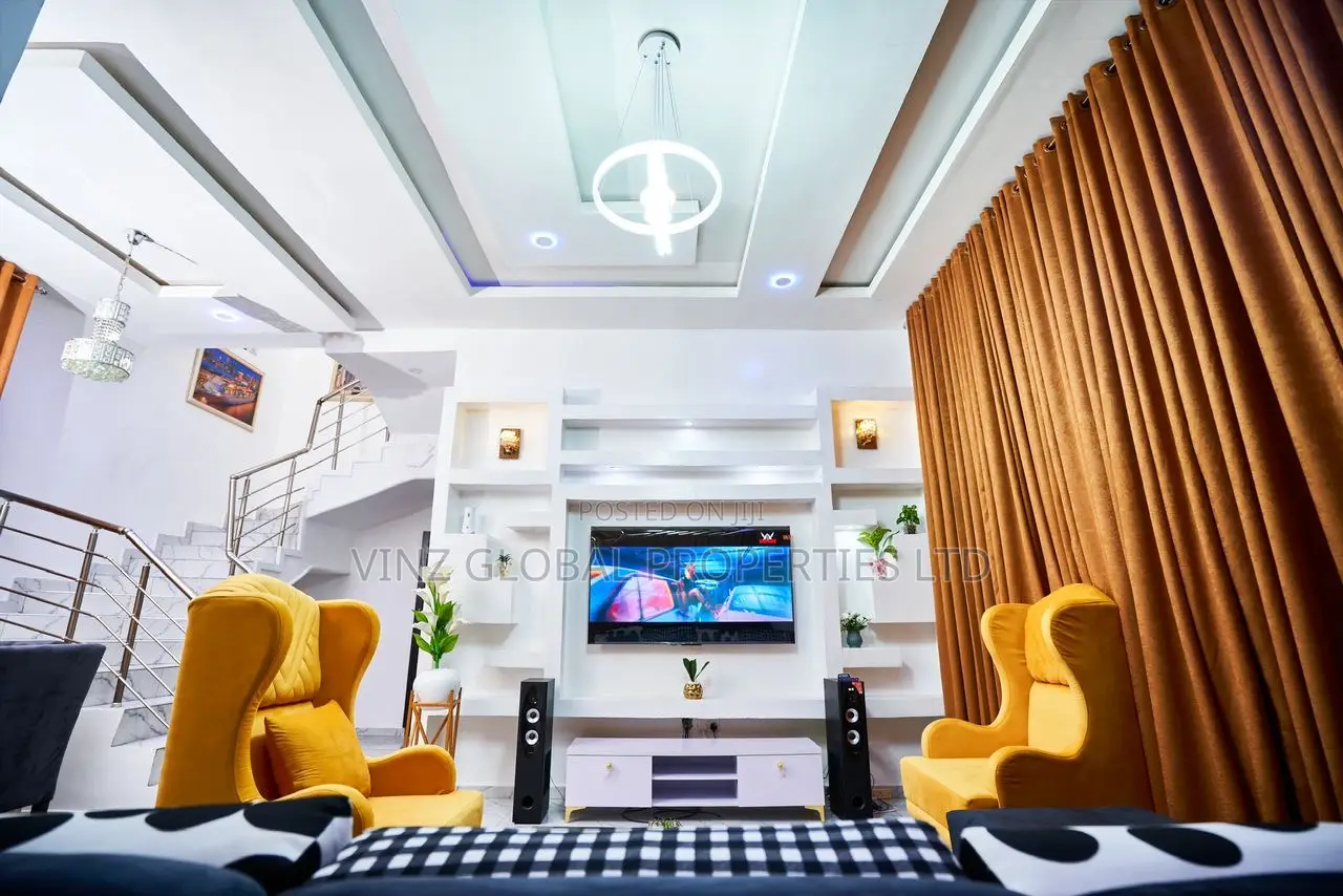 Exquisite 4 Bedroom (Self-Compound) Duplex Apartment(Movies Parties) in Ajah