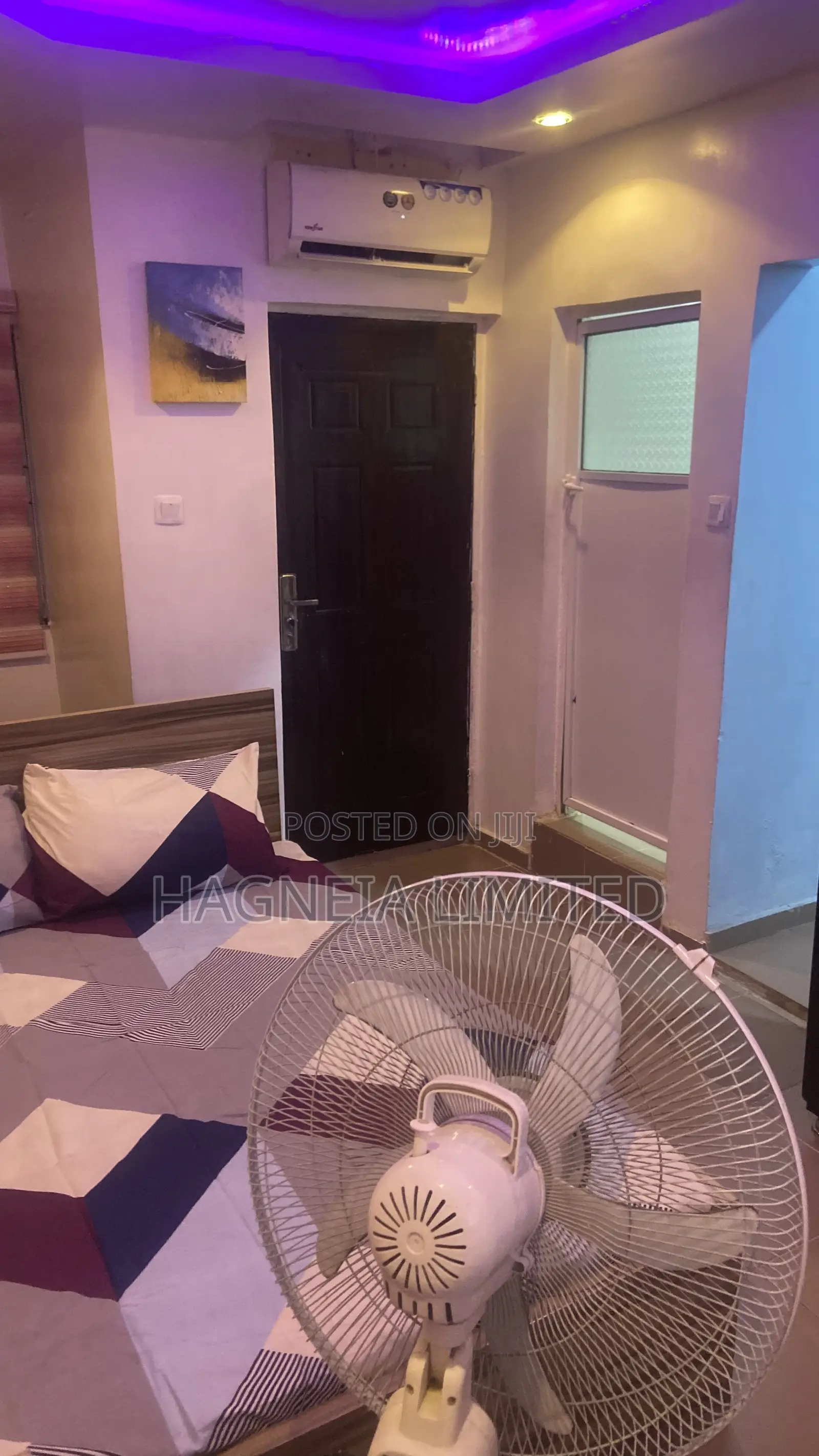 24/7 Solar Powered Lusciously Designed Apartment in Abule-Oja