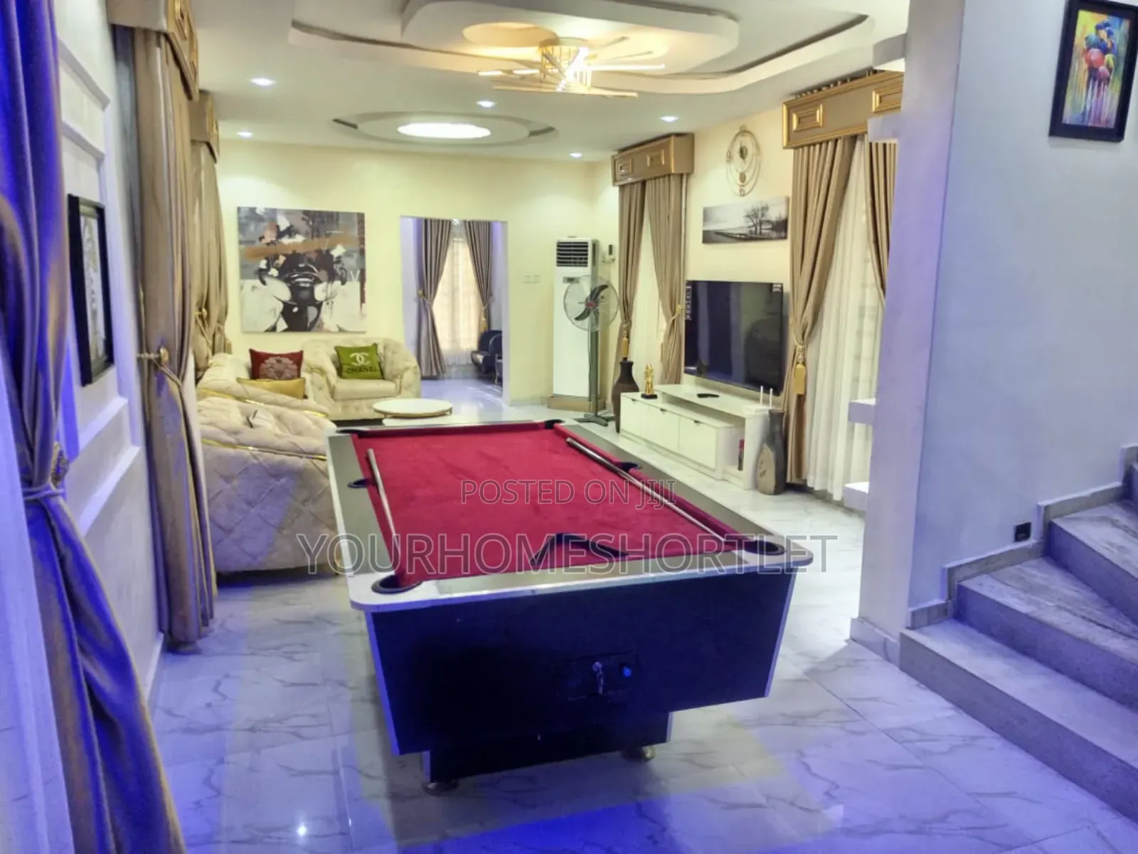 4 Bedroom With Snooker in Surulere in Ogunlana