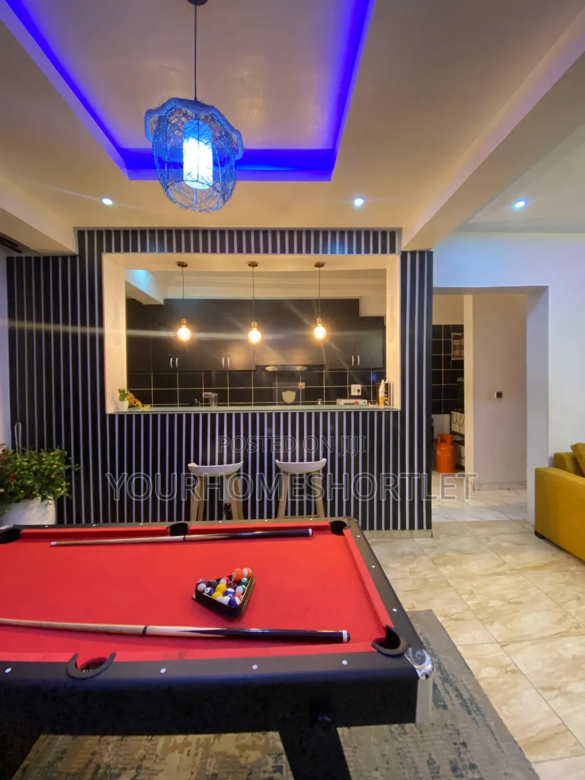 2 Bedroom Apartment With Snooker in Ikate-Elegushi