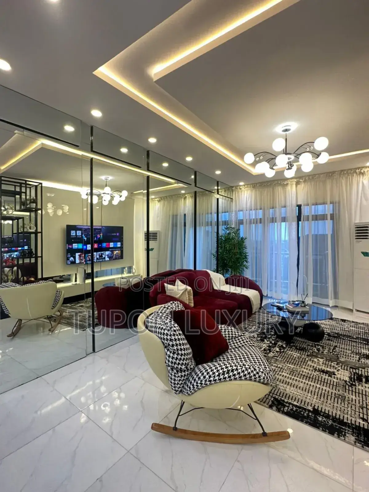 Luxury Furnished 2bedroom With Cinema and Snooker in Ikate