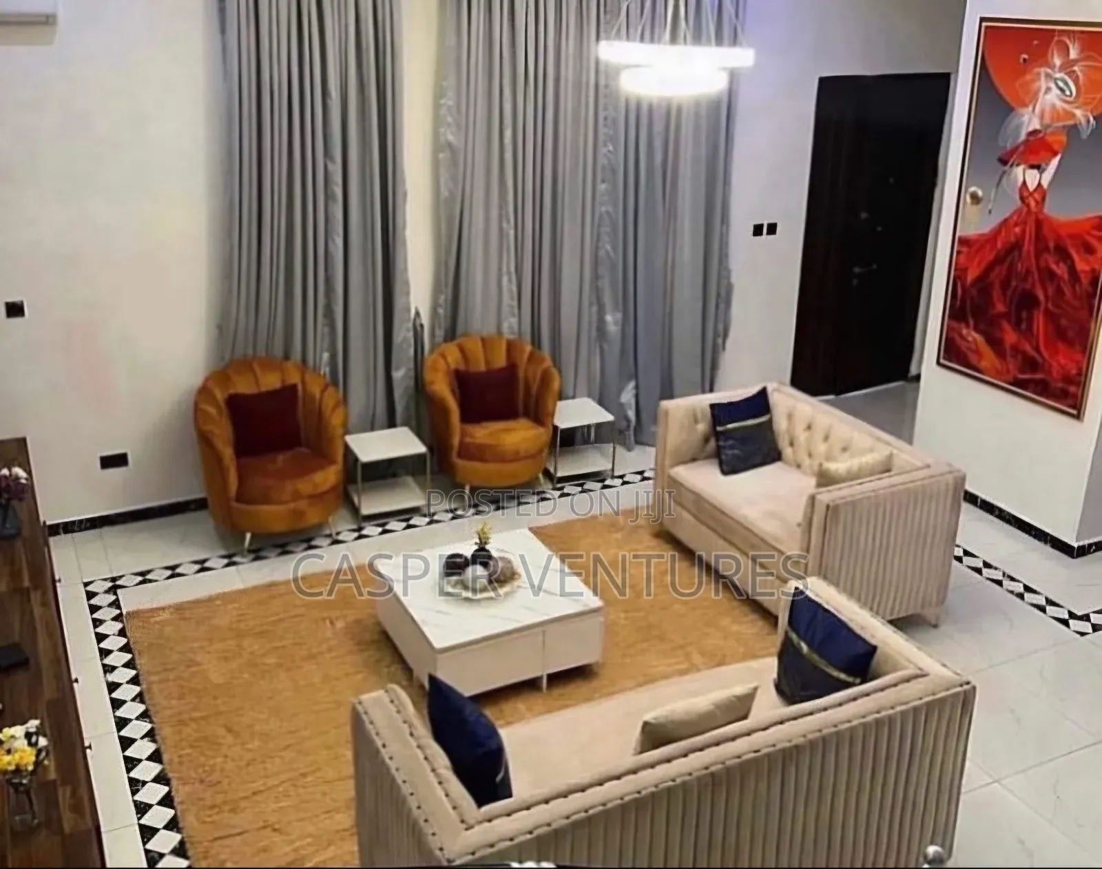 Colorful Weekly and Monthly Apartment in Lekki Phase 2