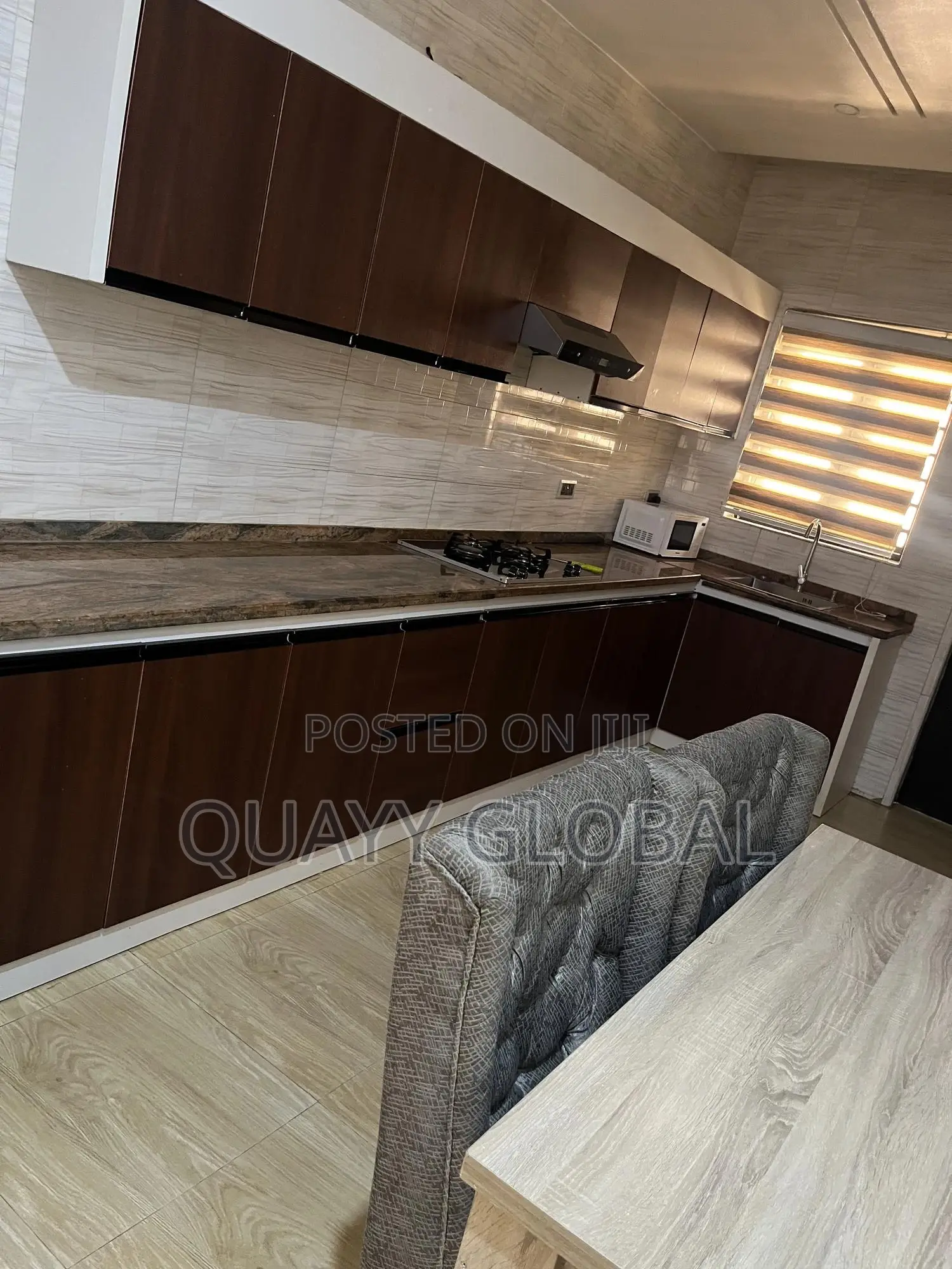 One Bedroom Apartment With 24/7 Wi-Fi and Light in Dawaki