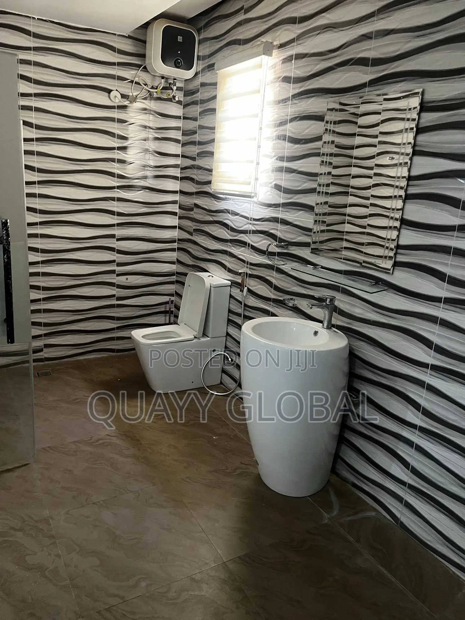 One Bedroom Apartment With 24/7 Wi-Fi and Light in Dawaki