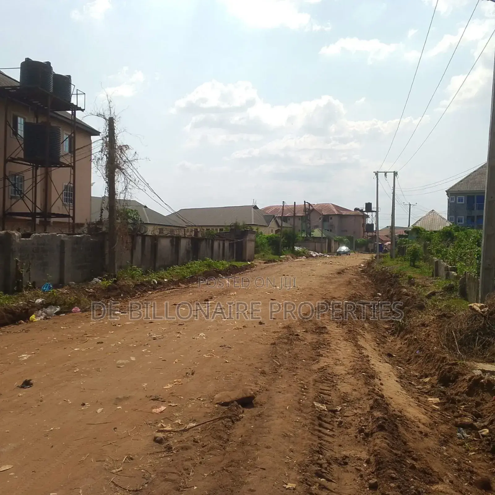 Two Plots of Land at Bishop's Court Fenced Right Round in Owerri