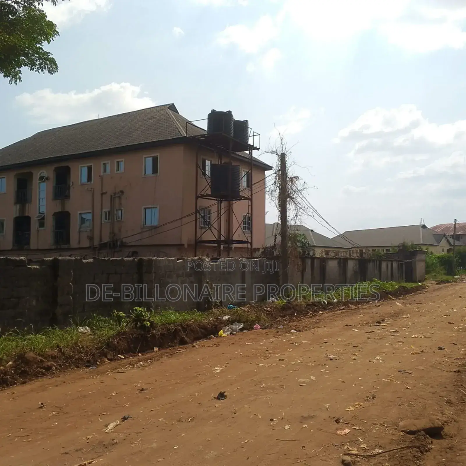 Two Plots of Land at Bishop's Court Fenced Right Round in Owerri