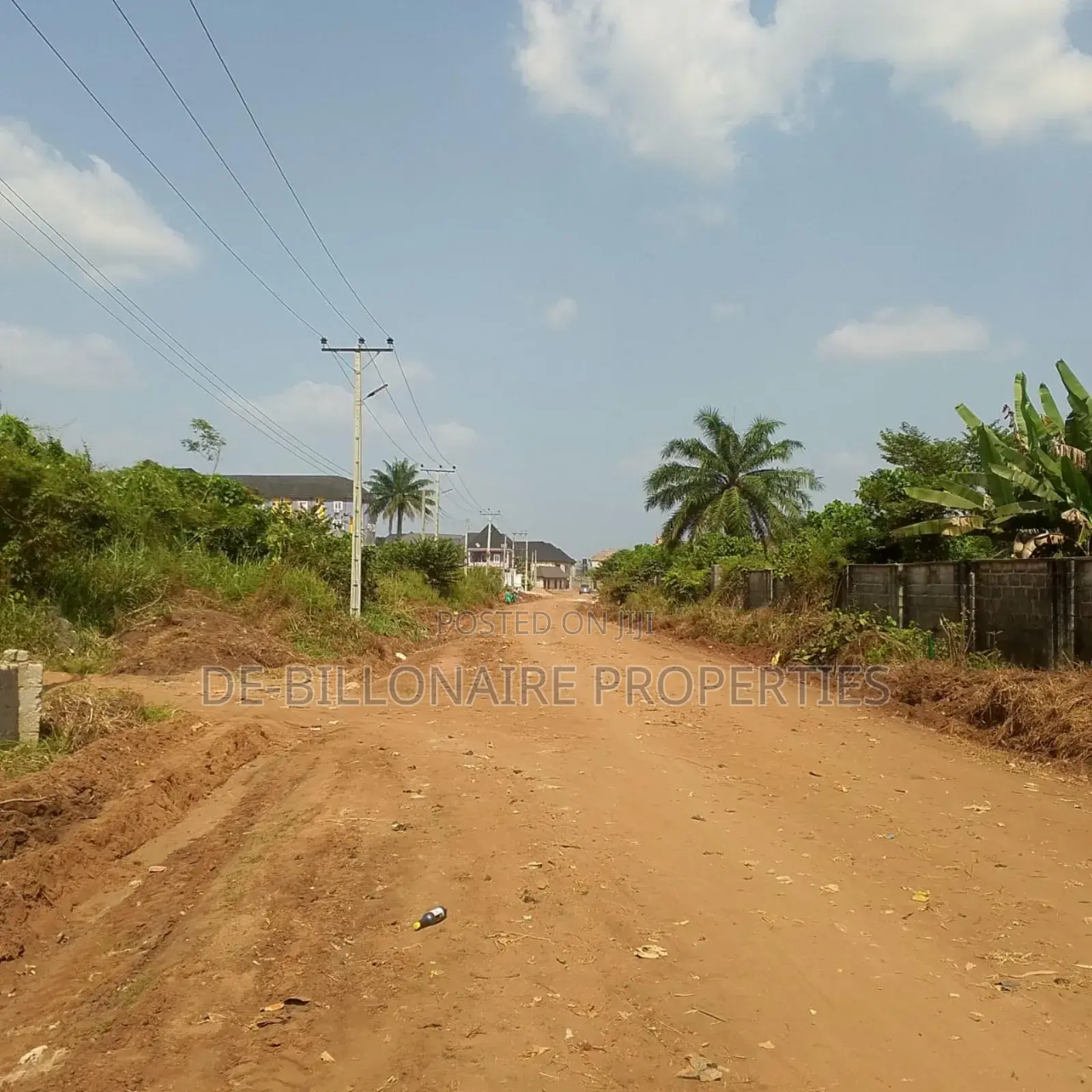 Two Plots of Land at Bishop's Court Fenced Right Round in Owerri