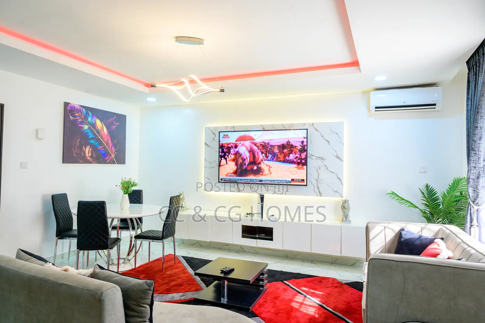 Spacious 4-Bedroom With Modern Comforts and PS5 in Life Camp