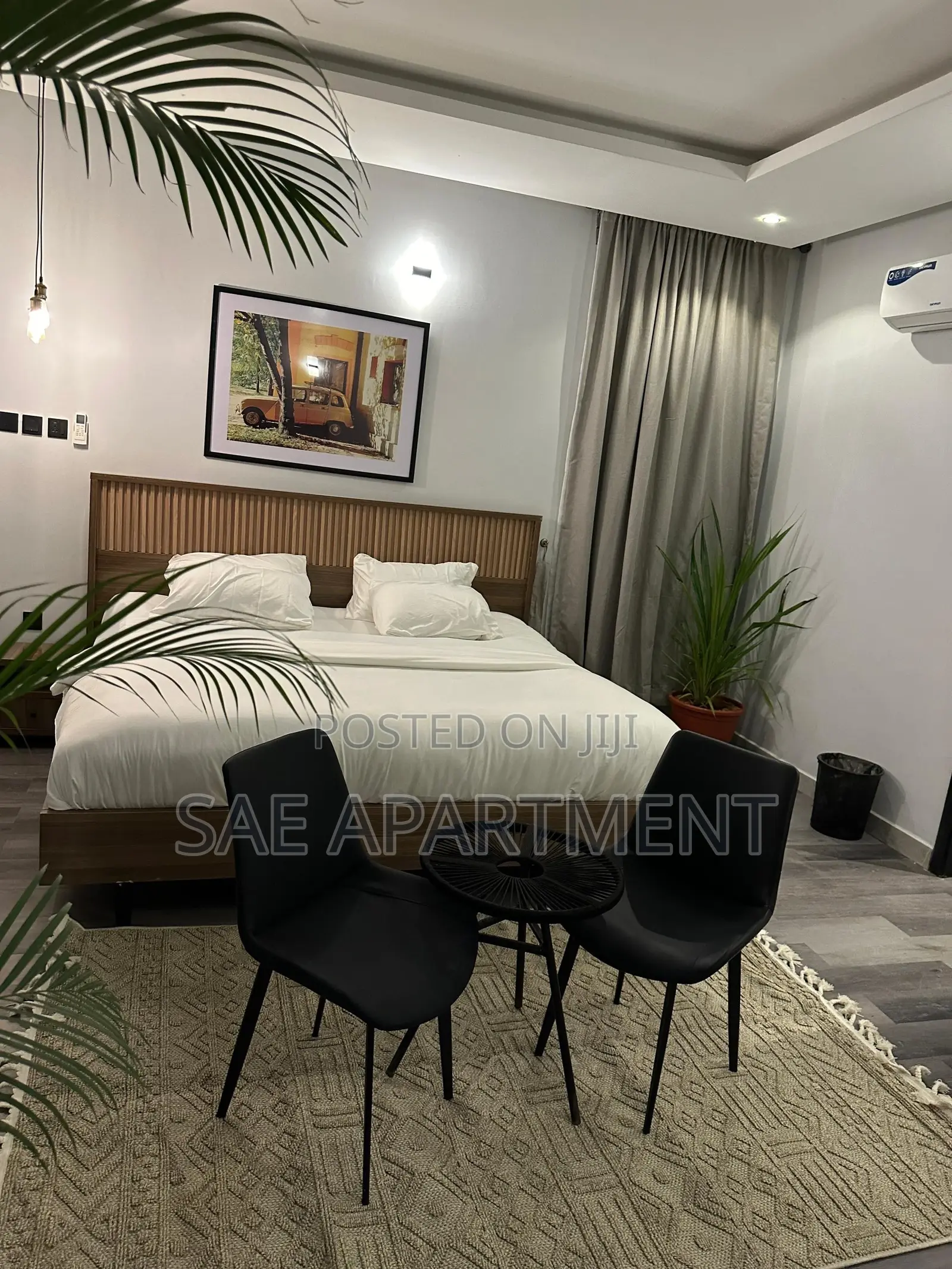 Beige One Bedroom Apartment, Wuse 2 Abuja in Wuse 2