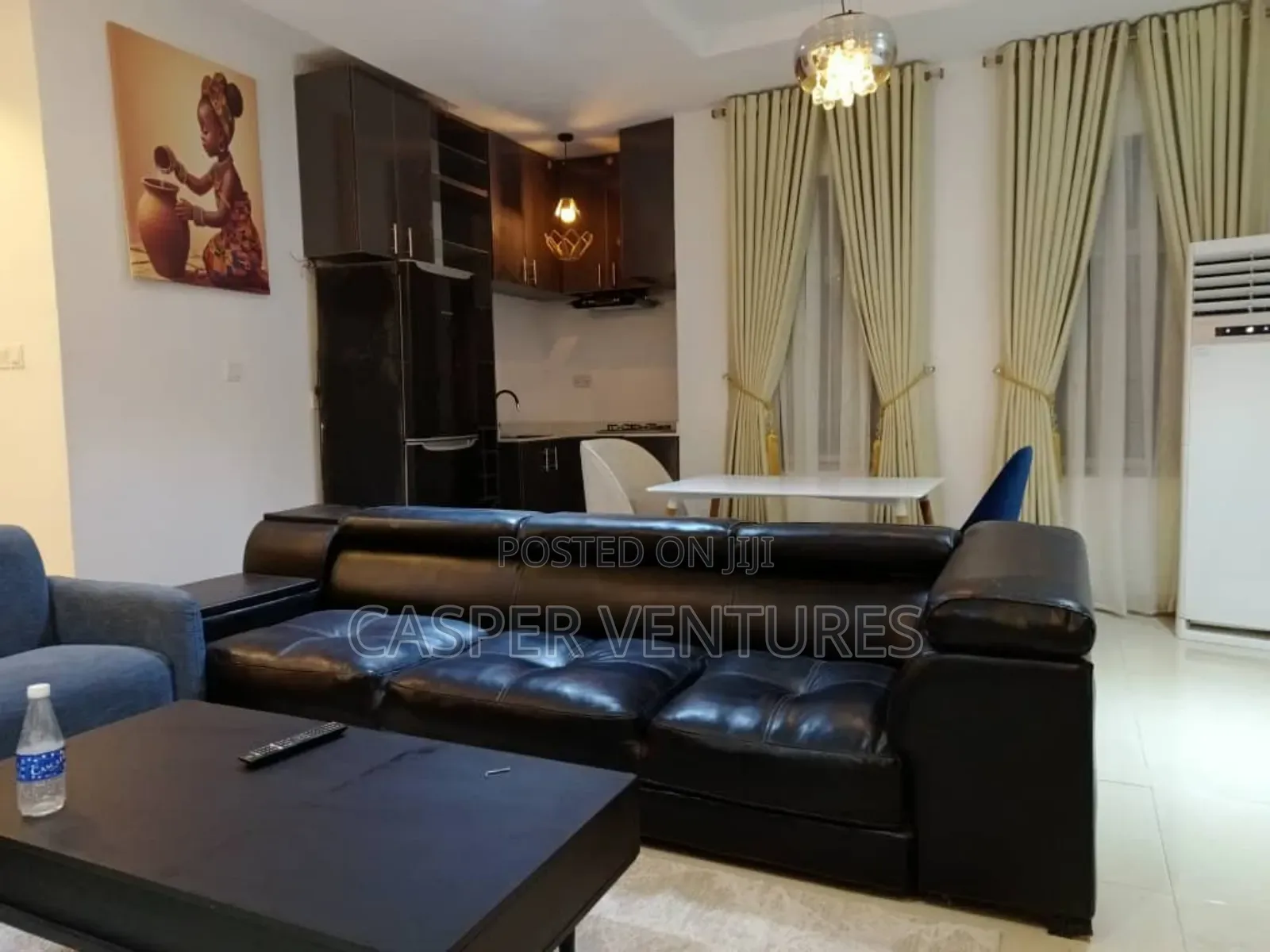 Furnished Room and Parlor in Chevron