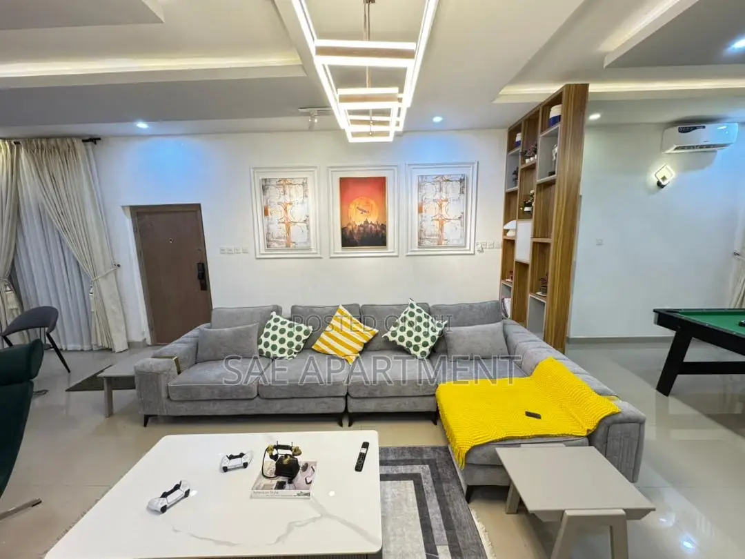 Fully Equipped Four Bedroom Apartment, Jahi Abuja in Jahi