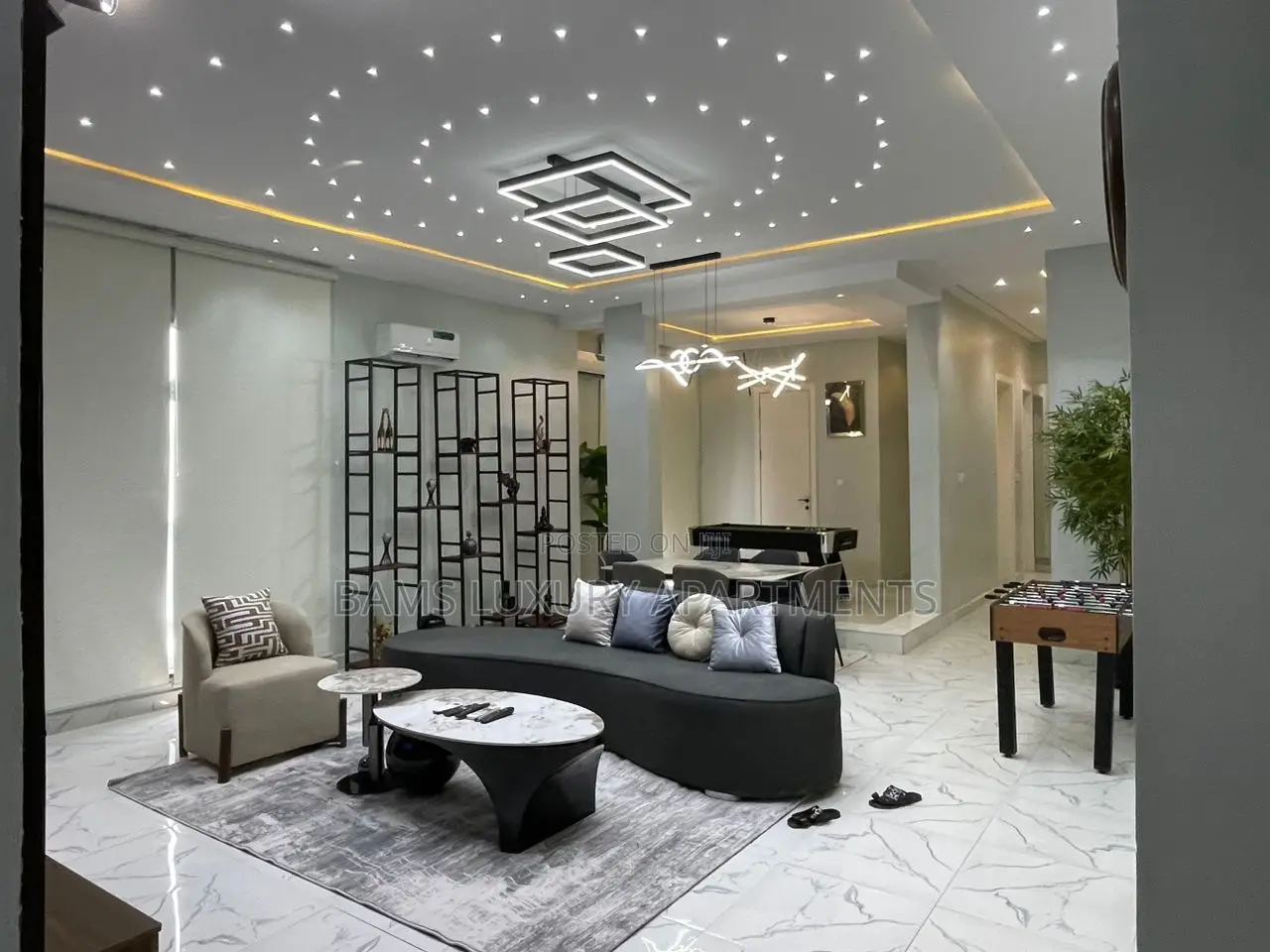Spacious 2bed Apartment With Snooker Board Soccer Table in Ikate