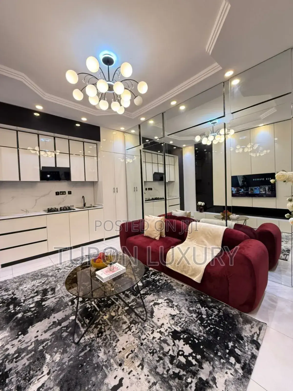 Beautiful 1 Bedroom With a Private Cinema and Bathub in Osapa london