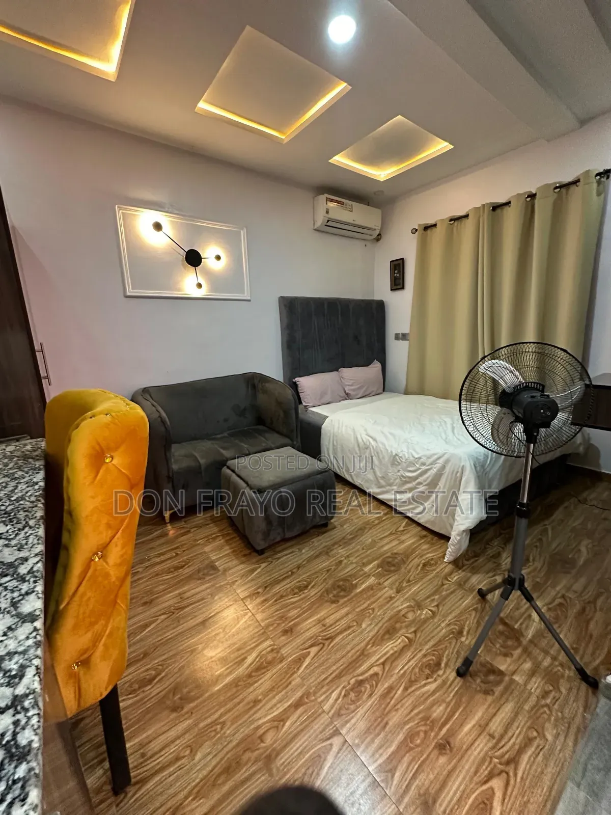 Studio Room Service Apartment at Bembo Rd Apata Ibadan in Apata
