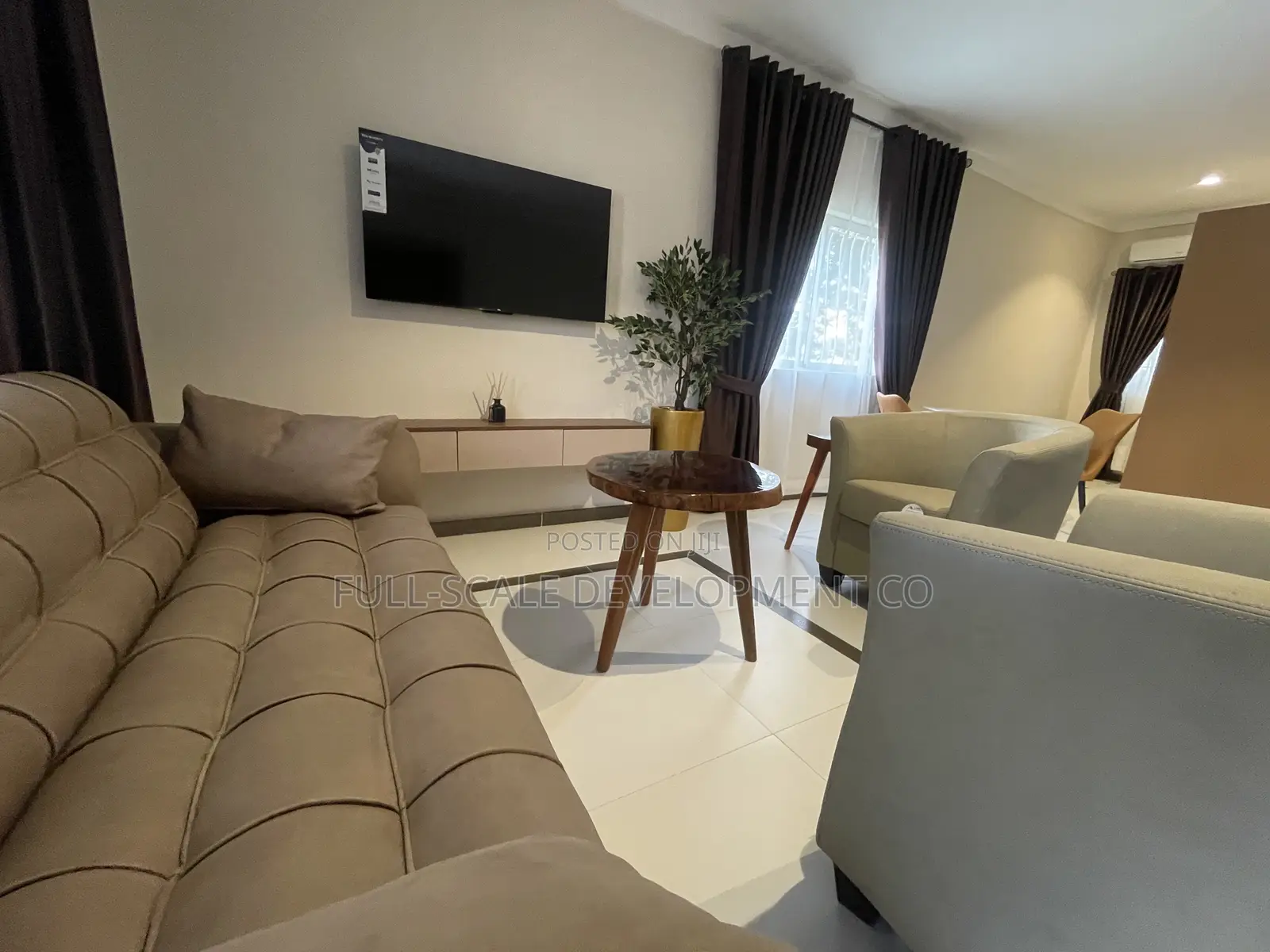 Fully Furnished Studio Apartment in Life Camp