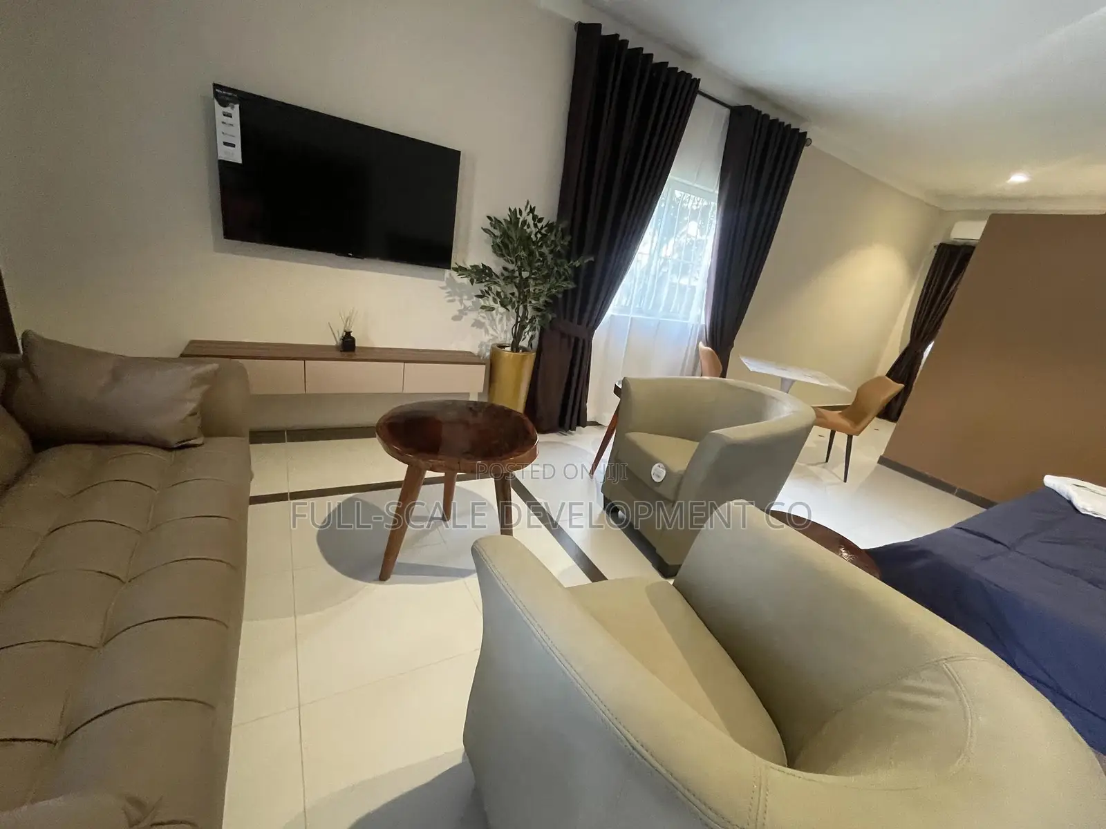 Fully Furnished Studio Apartment in Life Camp