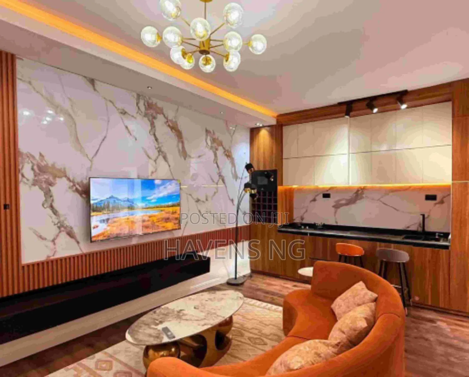 1 Bedroom Apartment With Swimming Pool Gym in Osapa london