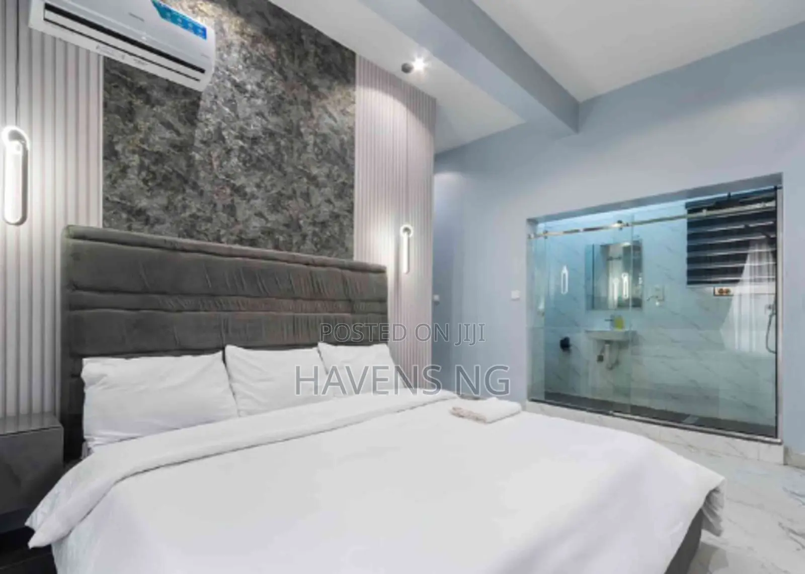 Luxury 2-Bedroom “Gray” Apartment in Ikate