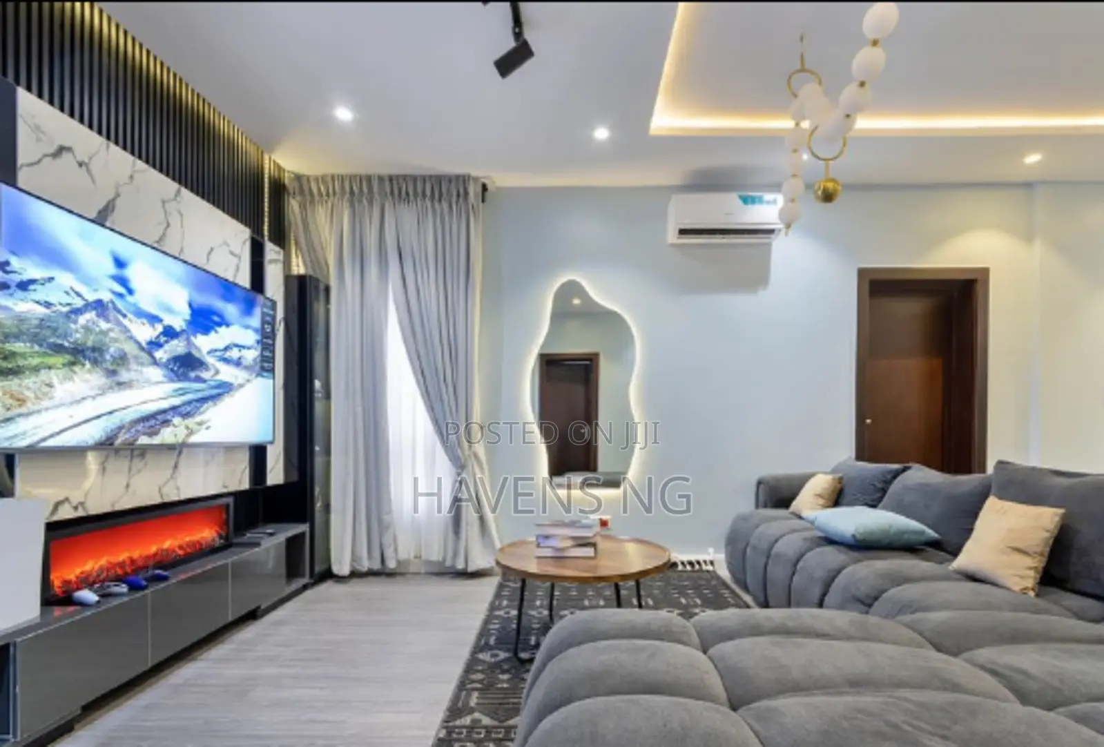 Luxury 2-Bedroom “Gray” Apartment in Ikate
