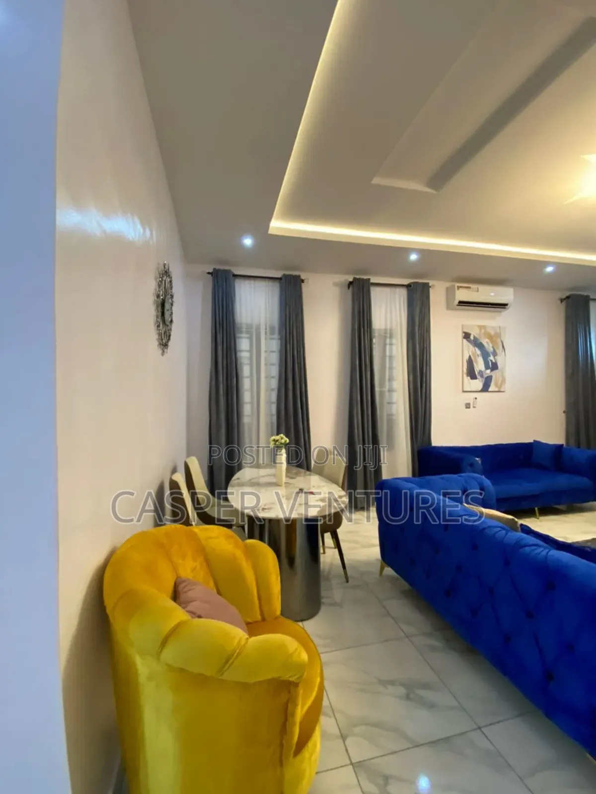 Spacious and Colorful Apartment in Lekki Phase 2