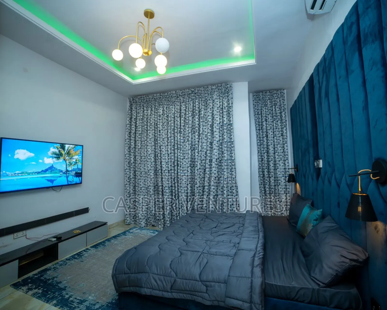 Spacious and Colorful Apartment in Lekki Phase 2