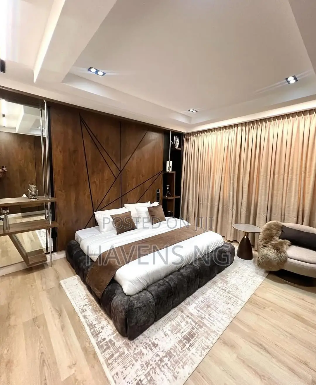 Luxury 3-Bedroom Apartment Available for Shortlet in Maitama