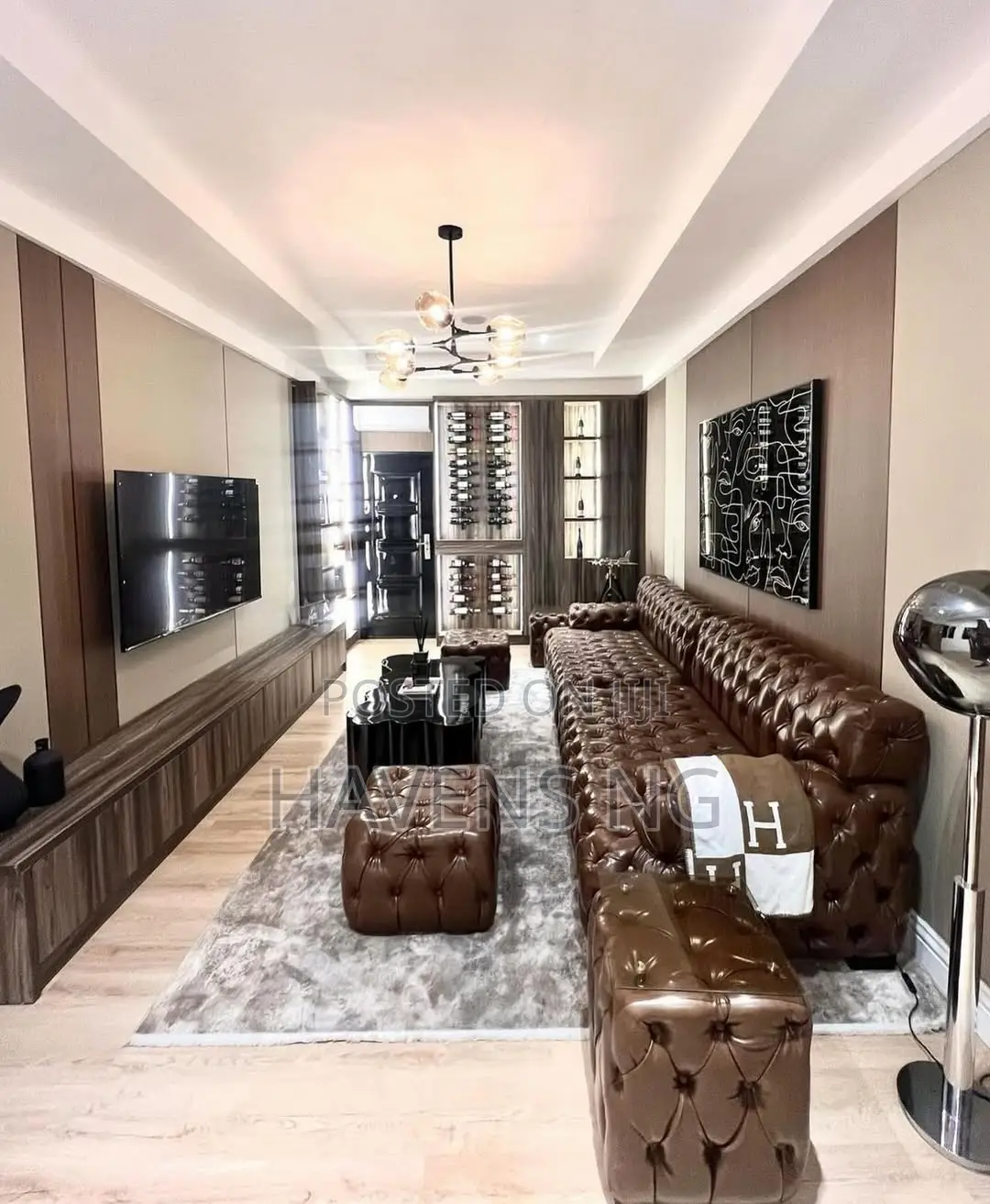 Luxury 3-Bedroom Apartment Available for Shortlet in Maitama