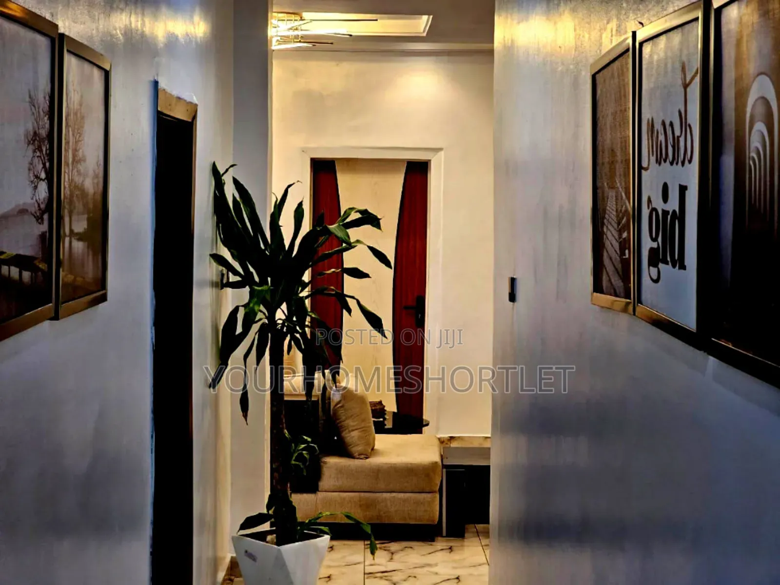 3 Bedroom Apartment With Pool That Allows Mini Get Together in Airport Road / Ikeja