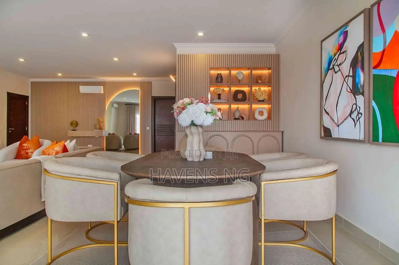 Luxury 3-Bedroom Condo in Ikoyi, Lagos in Bourdillon