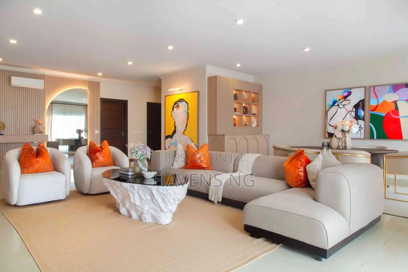 Luxury 3-Bedroom Condo in Ikoyi, Lagos in Bourdillon