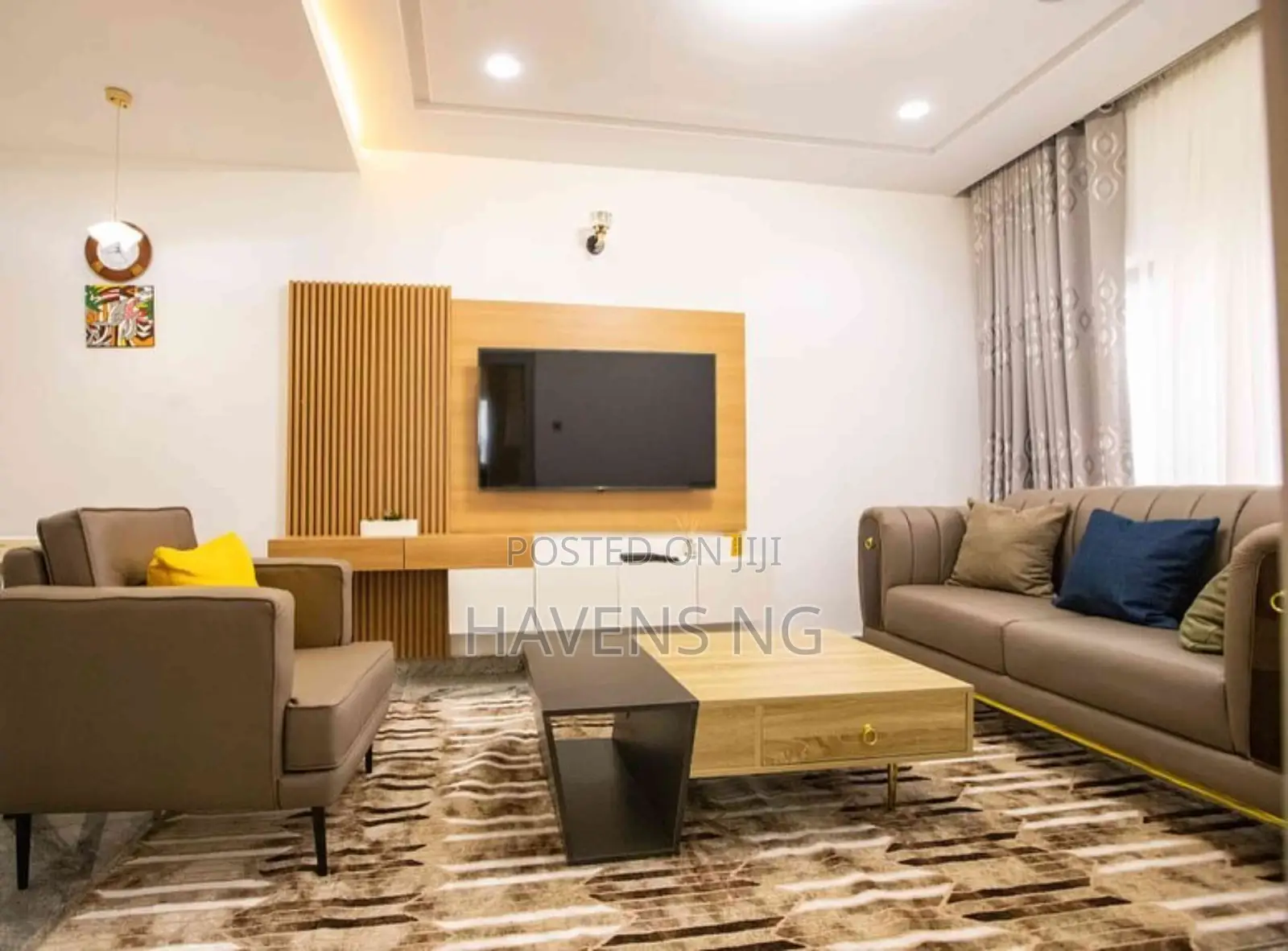Luxury 1-Bedroom Apartment in Jahi, Abuja in Jahi
