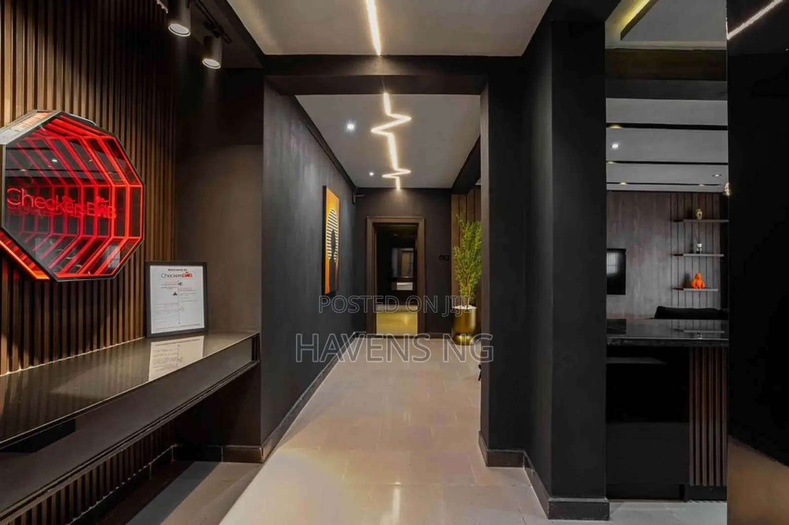 Black Knight - Dark Luxury 2-Bedroom Apartment, Ikoyi in 2nd Avenue Extension