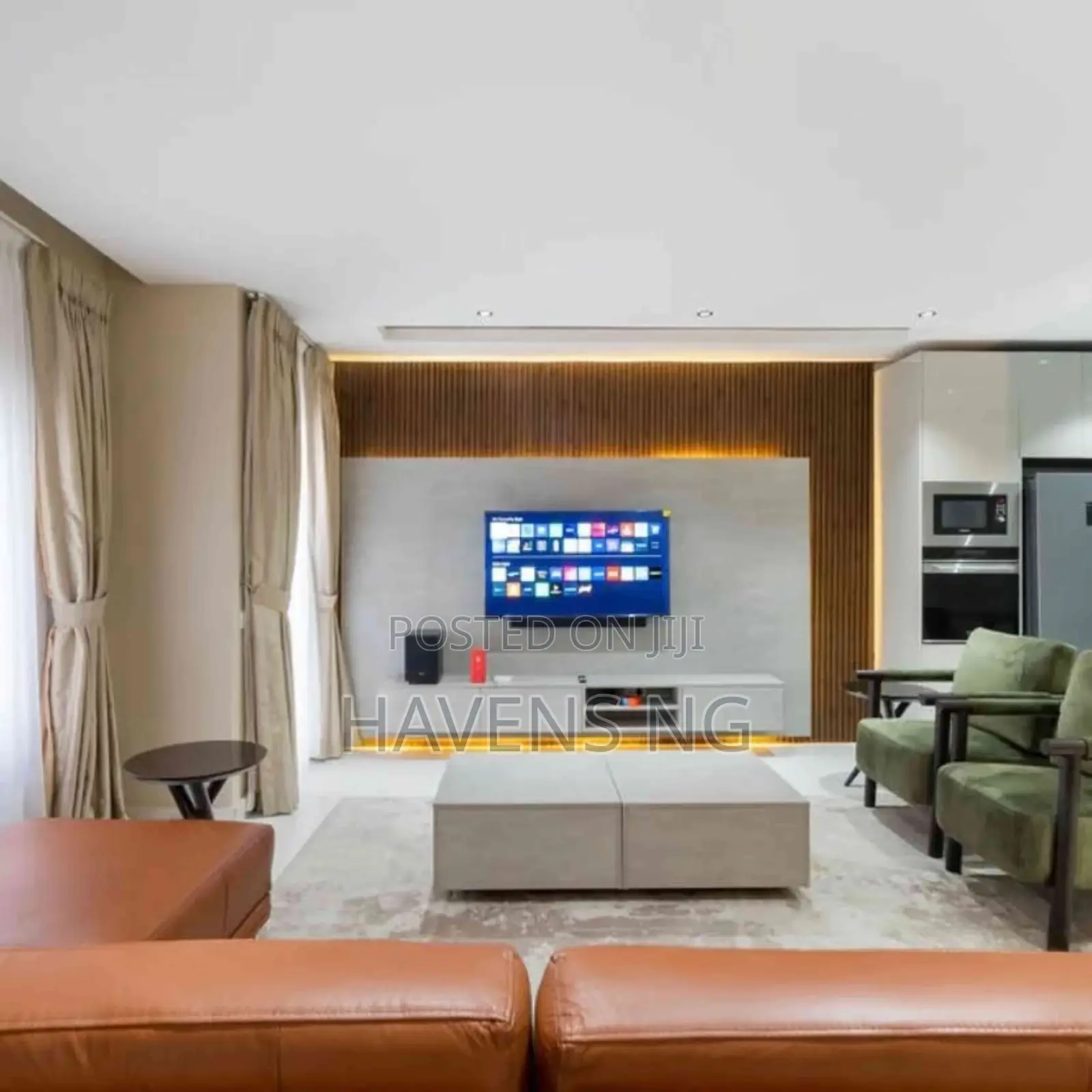 Book This Luxurious 3-Bedroom Apartment With Ps5 Console! in Ikate