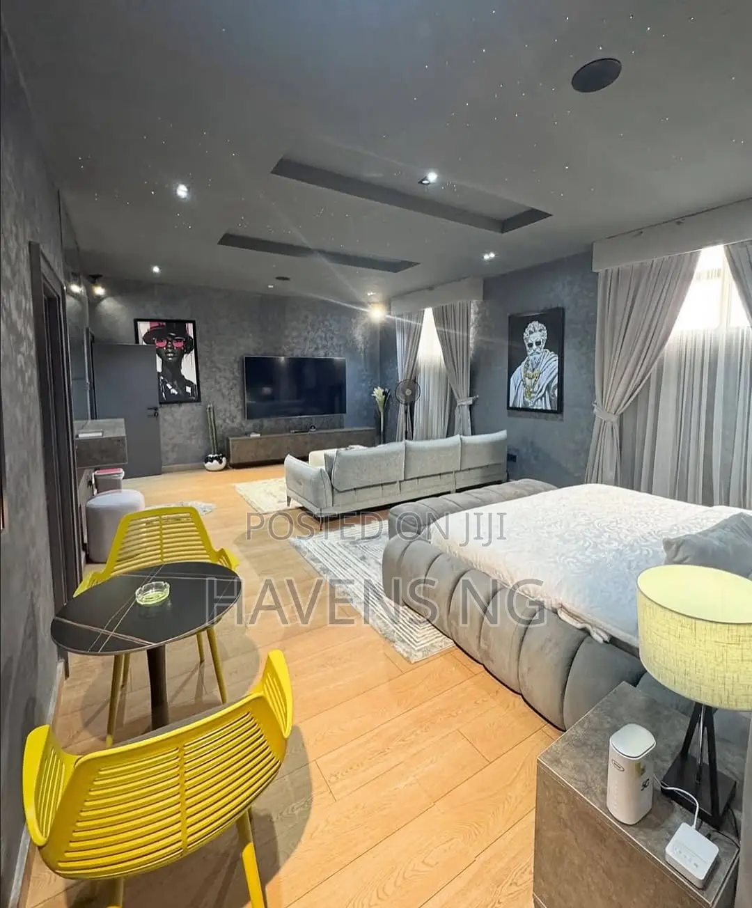 Stunning 3-Bedroom Terrace Available for Shortlet in Dape